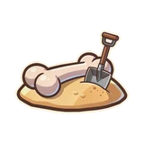 Old Bones Dig Site map icon from the game
